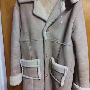 Vintage Genuine Sheepskin Coat